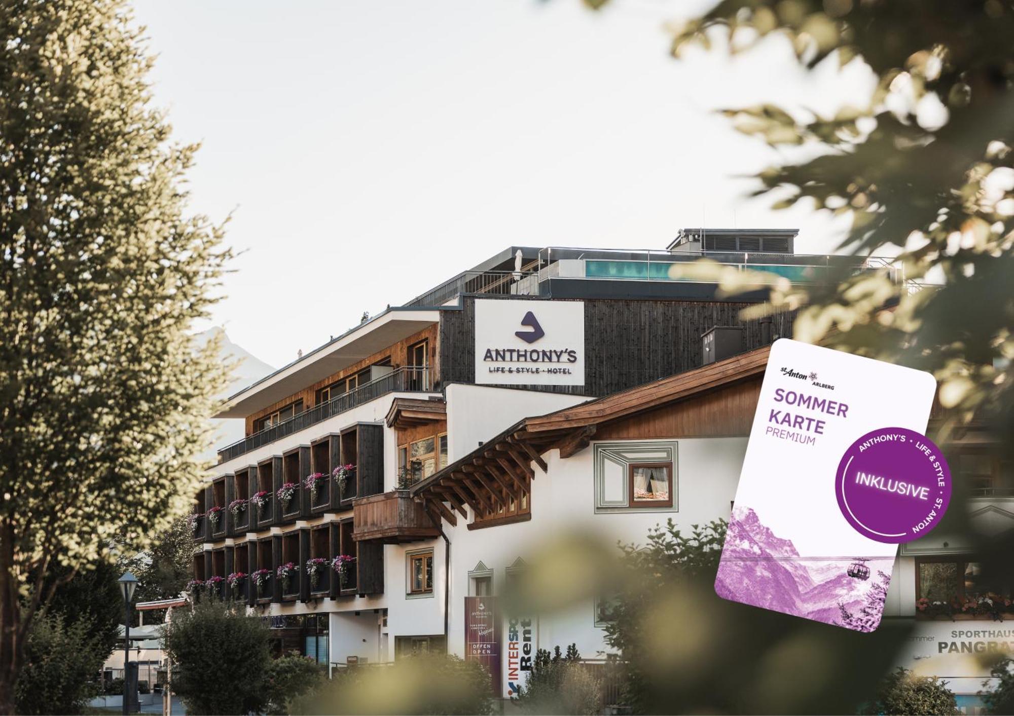 Anthony'S Life&Style Hotel Sankt Anton am Arlberg Exterior foto